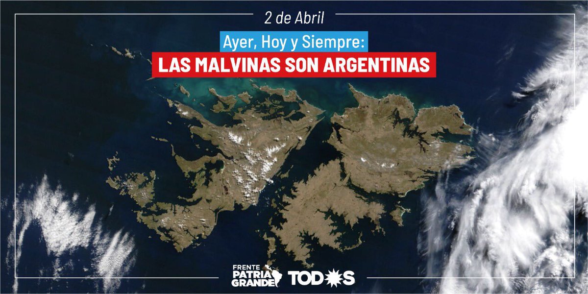 PatriaGrandeArg's tweet photo. Hoy recordamos a los caídos, veteranos, médicos y enfermeras llevadxs al campo de batalla por la dictadura genocida.
A su vez, reivindicamos nuestra soberanía sobre las Islas Malvinas, Georgias y Sandwich del Sur que nunca debemos olvidar ni dejar de reclamar.
#MalvinasArgentinas https://t.co/7YcnjL6oJV
