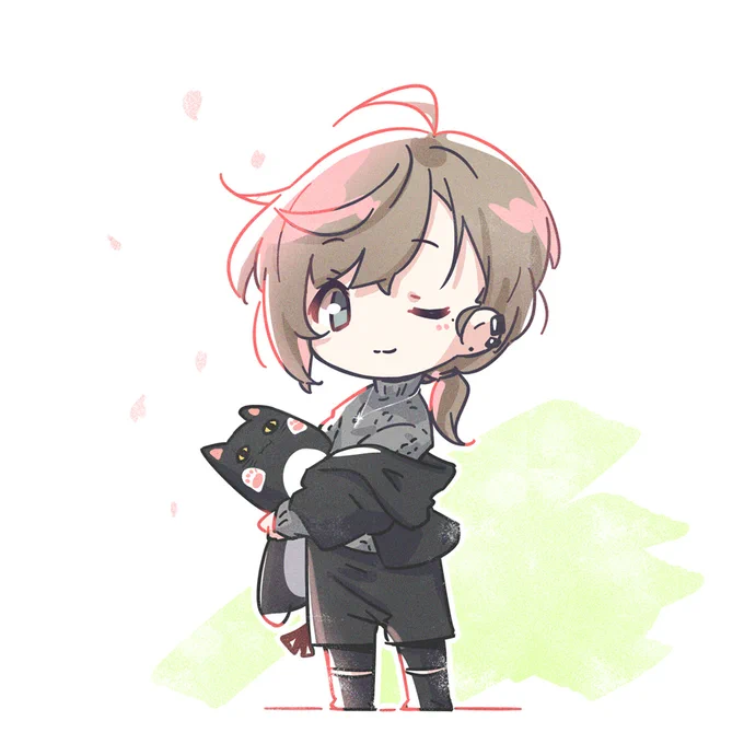 春なのだ #かな絵 
