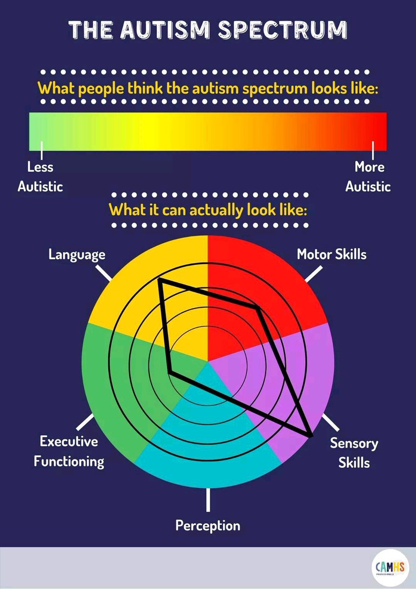 Love this visual.  I wish I knew where it came from (found in my photos, so I got it somewhere on the #worldwideinterwebthingy #WorldAutismAwarenessDay