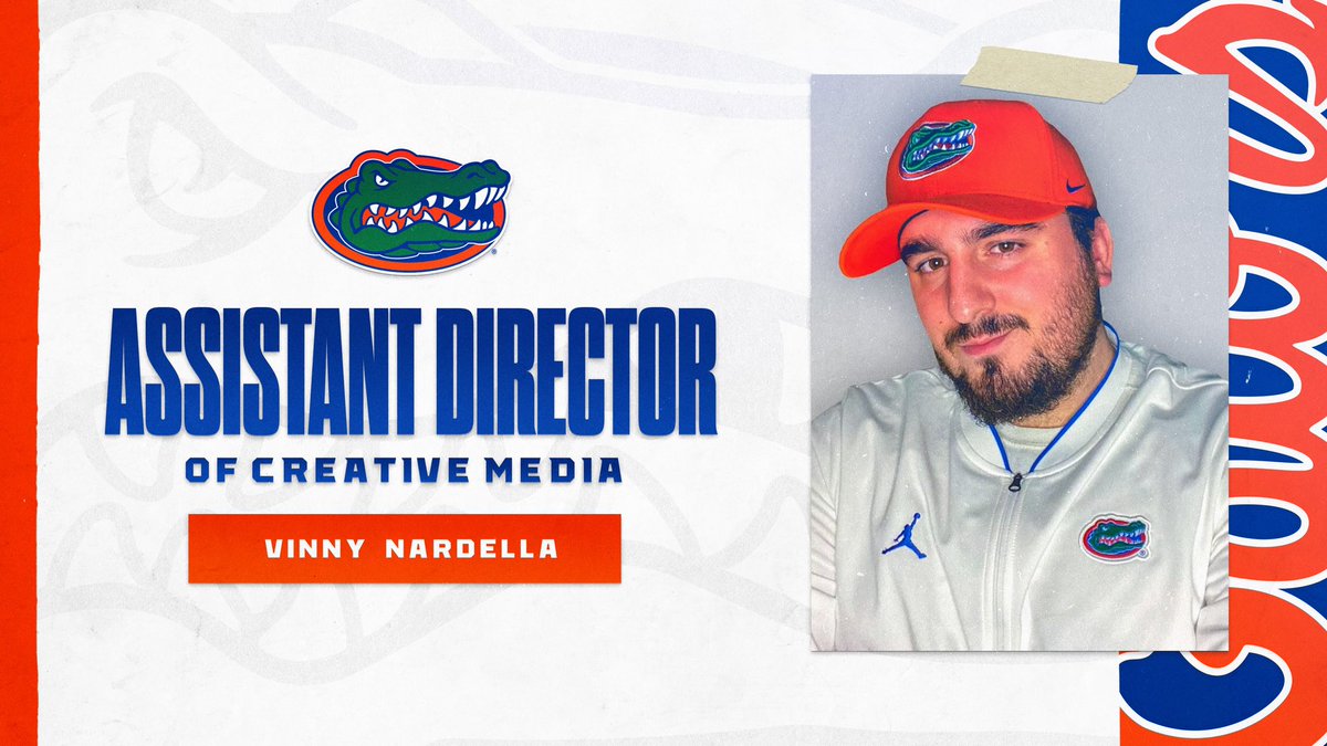 vnardella5's tweet photo. Excited to join the @GatorsFB staff and get to The Swamp! #GoGators 🐊🐊 https://t.co/NxVrzsbW7Q