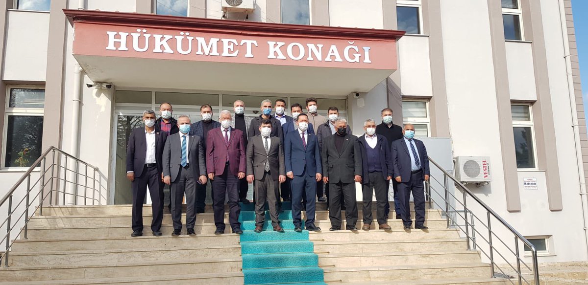 Kazımkarabekir Kaymakamı Sn.Muhammed Enes ÇIKRIK’ı Mlv.miz <a href="/drrecepseker/">Dr.Recep Şeker 🇹🇷</a> ve <a href="/avSelmanEser/">Selman Oğuzhan ESER 🇹🇷</a>, İlçe Başkanımız <a href="/Yusufet69888226/">Yusuf Çetin</a>, İGM ve YK Üyelerimiz ile birlikte ziyaret ettik. İlçe yatırımları hakkında istişare ettik.
<a href="/erkankandemir/">Erkan Kandemir</a> <a href="/halisdalkilic/">HALİS DALKILIÇ🇹🇷</a> <a href="/abdullahdogru01/">Abdullah Doğru</a> <a href="/enescikrik/">Muhammed Enes ÇIKRIK</a>