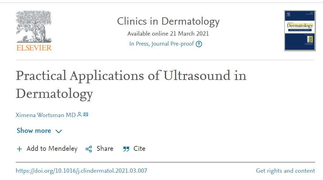 sonoskin's tweet photo. "Practical Applications of #dermatologicultrasound" in Issue dedicated to "Updates on Diagnostic Instrumentation and Tools in Dermatology" #epidermalcyst #pilomatrixoma  #skincancer #psoriasis #nails #HidradenitisSuppurativa #aesthetics @xworts https://t.co/sKVRtJy2xz https://t.co/ZA2wCTvJoe