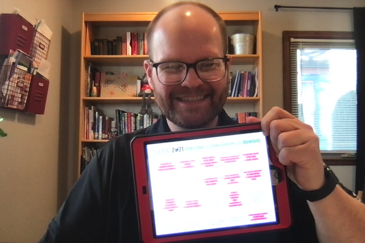 Just finished my #SITEbingo at #SITE21 Fun way to wrap up the conference!