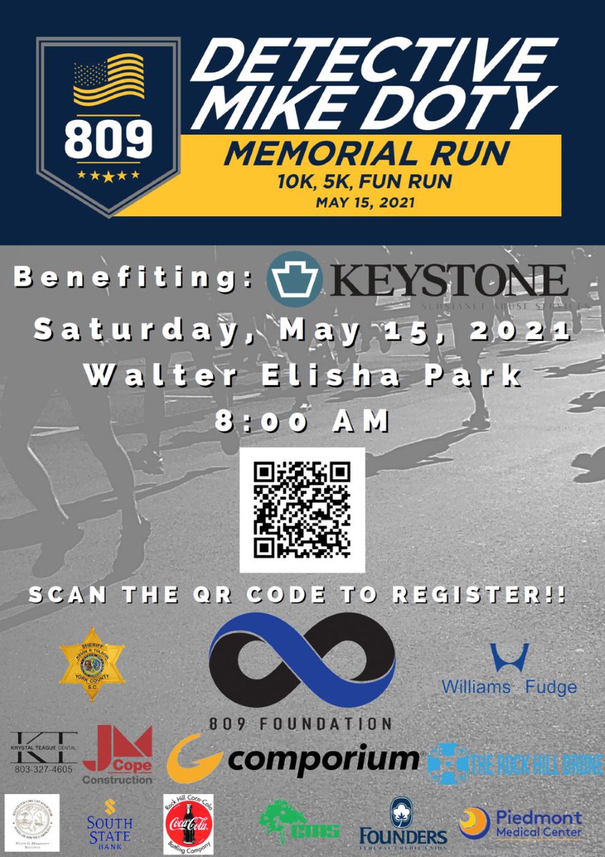 If anyone's interested in participation in a 5K/10K, this is a great opportunity to support a great cause and also get a pre-season time trial in!!! <a href="/KeystoneYork/">Keystone</a>