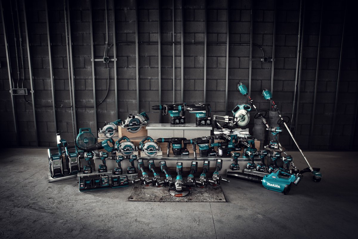 MakitaTools's tweet photo. With over 40 years designing, engineering, and manufacturing cordless products, our cordless systems give you cordless convenience for all applications. 
https://t.co/Ir3AD5OVhl
#xgtsystem #40vmaxxgt #80vmaxxgt #lxtsystem #18vlxt #12vmaxcxt #makitausa #makitatools https://t.co/zyII5SC3b8