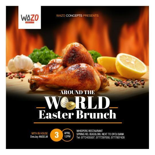 MamaKidongo's tweet photo. Anyways tomorrow's enjoyments are proudly sponsored by @WazoConcepts ku @whispers_ug. Surely by now if u have never been of this enjoyment, you don't like a soft life #AroundTheWorld Saturdays https://t.co/3LELFMqVTX