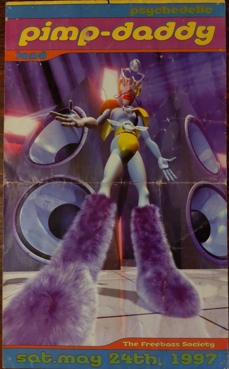 _jACK_t_Ripper_'s tweet image. Psychedelic Pimp-Daddy Land '97 #StatePalaceTheater #Freebass #FreebassSociety #NOLA #NewOrleans
@909P909 
#Cirrus
@DjScottHenry 
@kimballcollins 
#TerryMullan
#AaronCarter