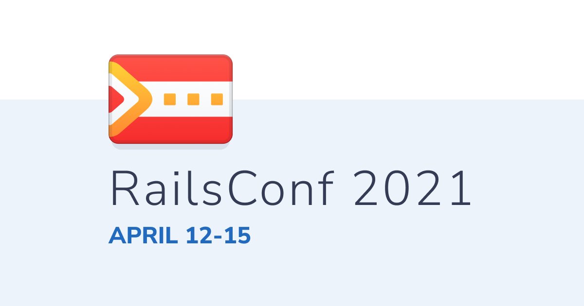 dnsimple's tweet image. 🖐 2021 @railsconf  will be entirely virtual 💻 &amp;amp; we’re excited to be part of this amazing event.  It means a lot to us to be able to support our @RubyFriends. Register and join us #railsconf2021 April 12-15, 2021 🎟 railsconf.com