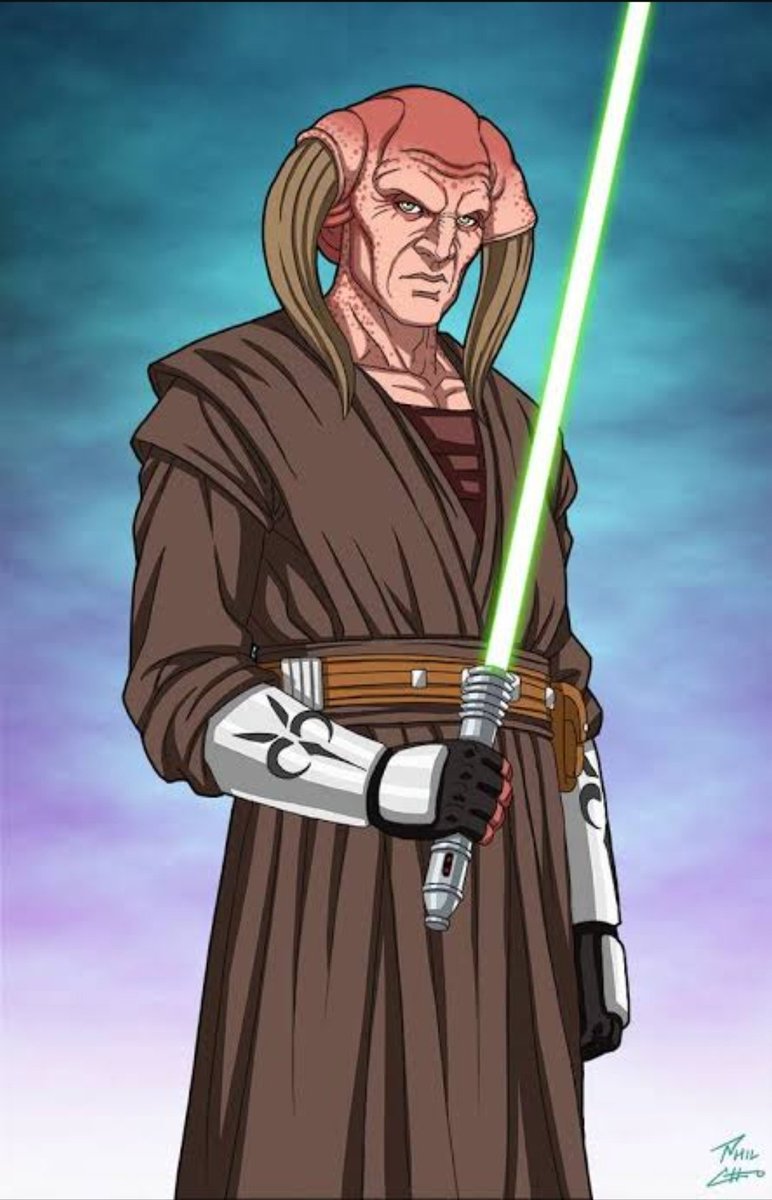 Kaspiann1's tweet photo. #StarWars #TheCloneWars #KitFisto #MaceWindu #SaeseeTiin #AgenKolar Una coalición muy poderosa durante las guerras clone. Encargados de las misiones más peligrosas. https://t.co/BMq3Bvib4F
