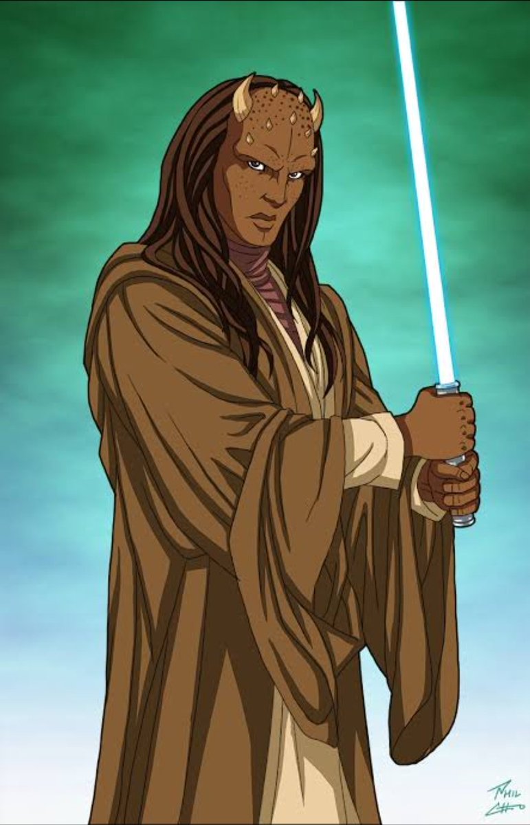 Kaspiann1's tweet photo. #StarWars #TheCloneWars #KitFisto #MaceWindu #SaeseeTiin #AgenKolar Una coalición muy poderosa durante las guerras clone. Encargados de las misiones más peligrosas. https://t.co/BMq3Bvib4F
