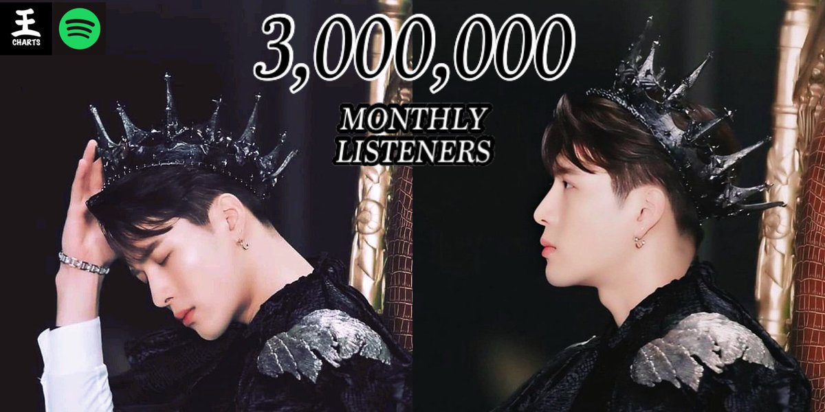 chartsjackson's tweet photo. . @JacksonWang852 reaches 3M Spotify monthly listeners 

He has the most monthly listeners out of any Chinese singer https://t.co/0fsLsr5TIt