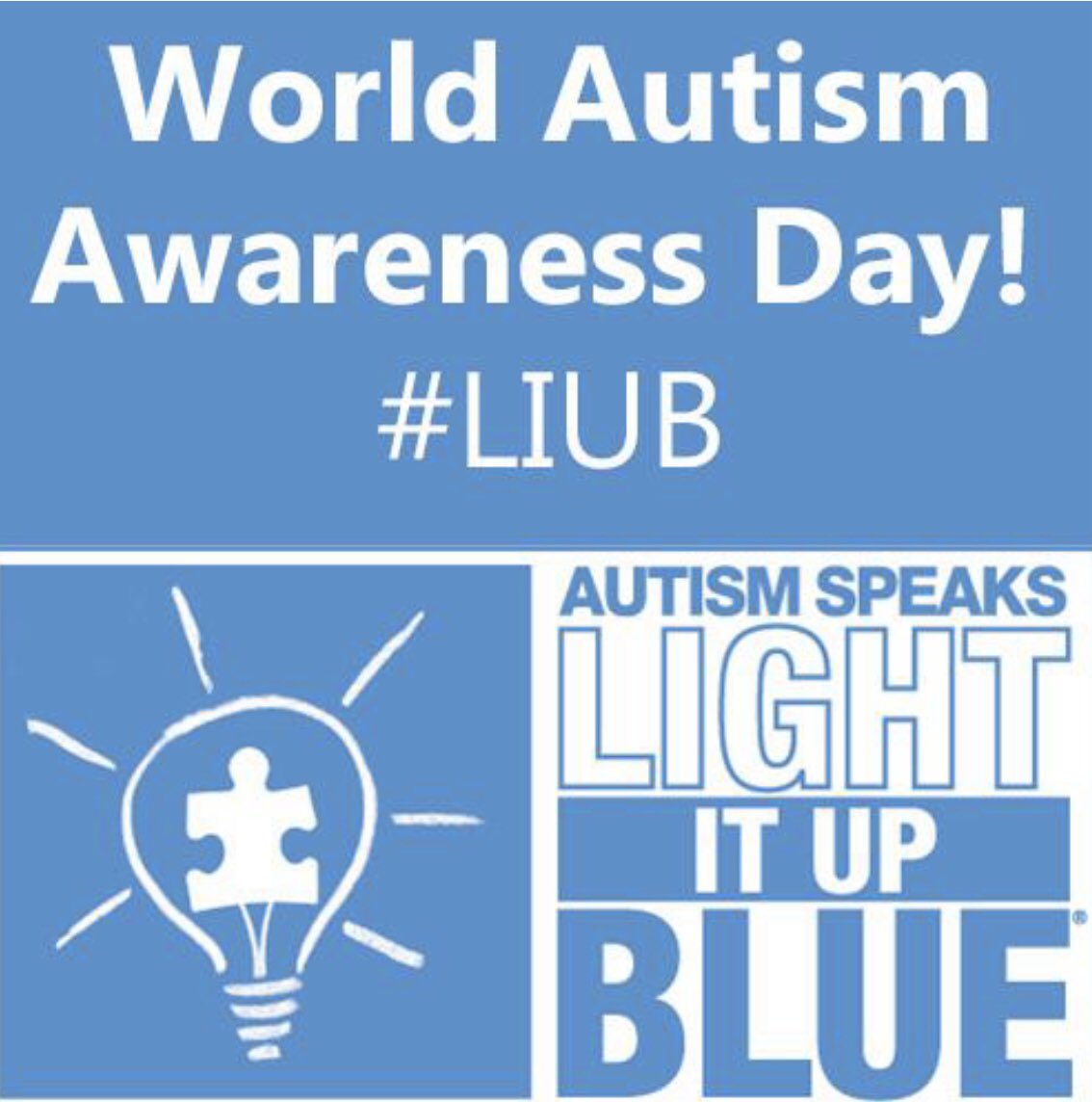 cait_del's tweet photo. The best thing we can do is continue to raise awareness, educate ourselves/ others, and care for people with Autism and other related disabilities - @centerforautism @autismspeaks 💙#WorldAutismAwarenessDay #LightItUpBlue https://t.co/oiDQ3rFlxB