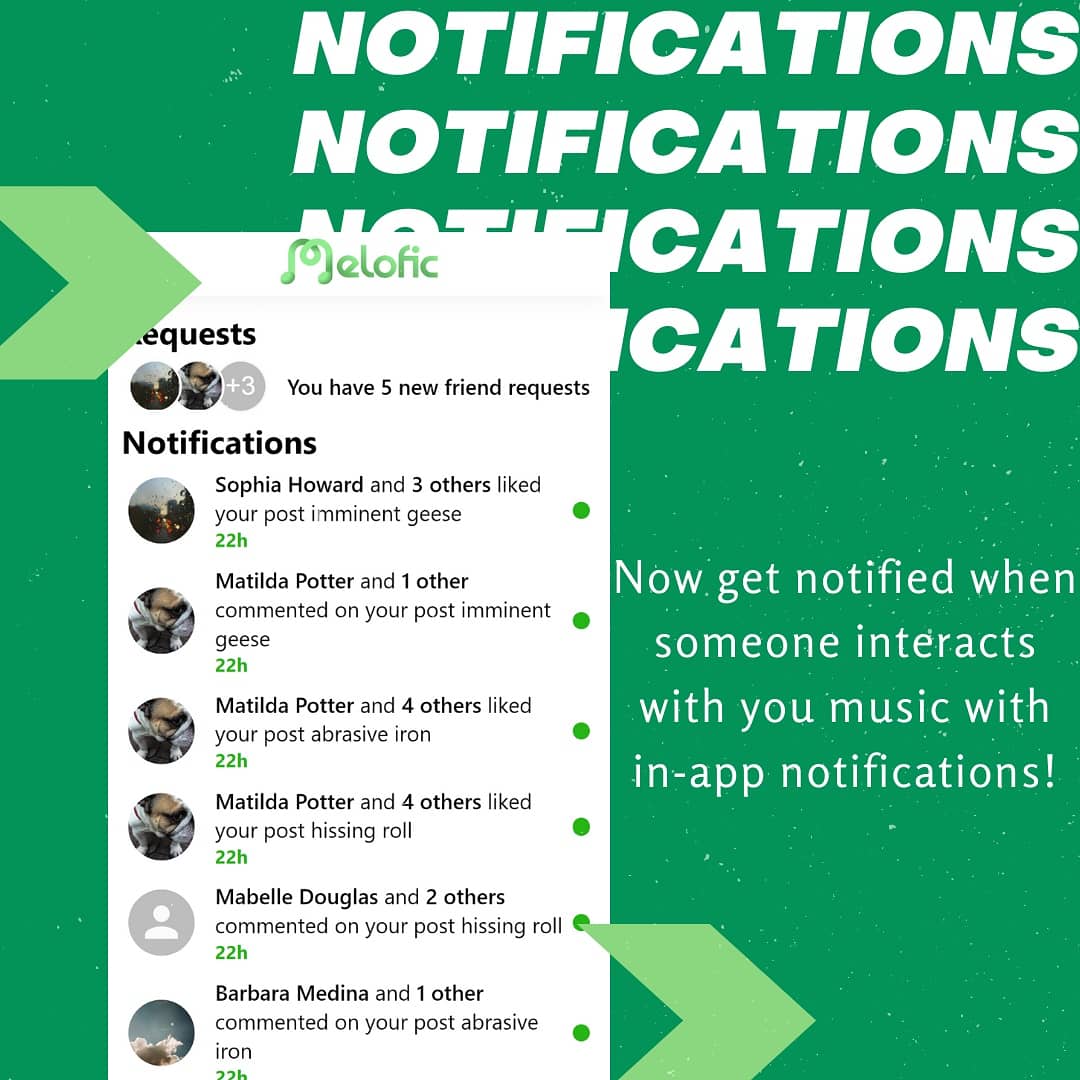 MeloficTweet's tweet photo. Melofic got some exciting new features!
Check it out today!
#musicians #melofic https://t.co/RHd8ivsT4g