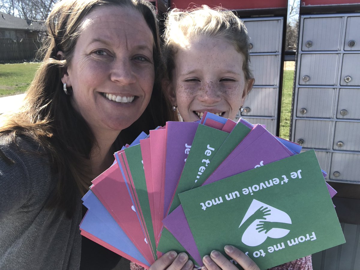 Glover2006's tweet photo. @SPSSabres 197 letters to seniors in the area went in the mail this morning. Hope it makes them smile #Southwoodproud #spreadkindnesslikeconfetti https://t.co/wlaDzKEQhN