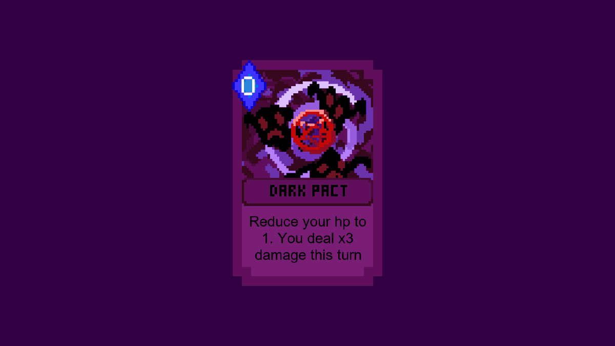 Evoleodev's tweet photo. #FlipSideGame Devlog update! New card - Darkness!
On the content side it would make basement for a whole new archetype!
My friend did the pixels for this one and I think it turned out pretty great!
What do you think?
#indiegame #cardgame #indiedev #pixelart #aseprite https://t.co/nvZuHXRU7P