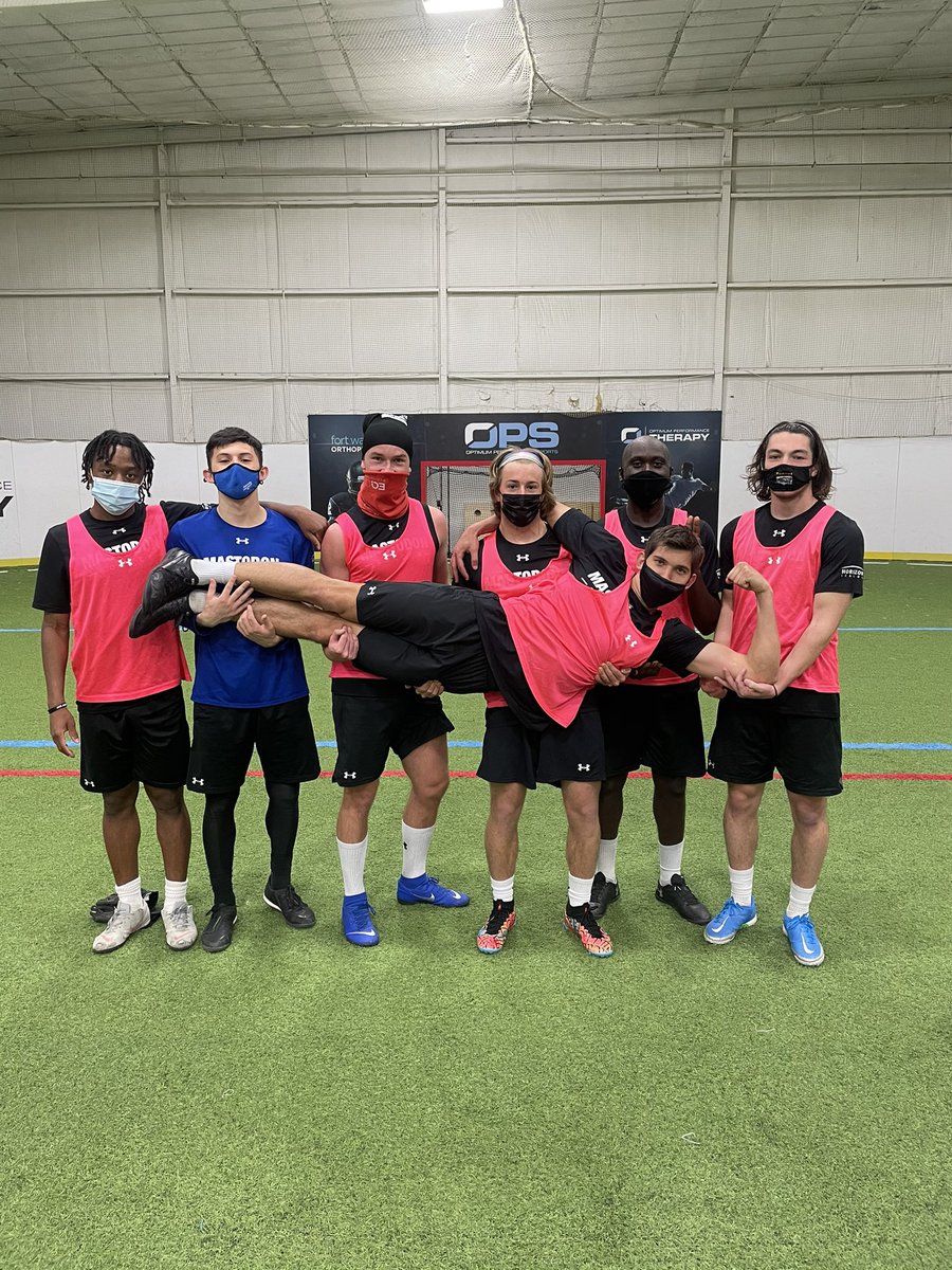 Yesterday’s winning team. We are getting ready for the last game of the season. #GoDons