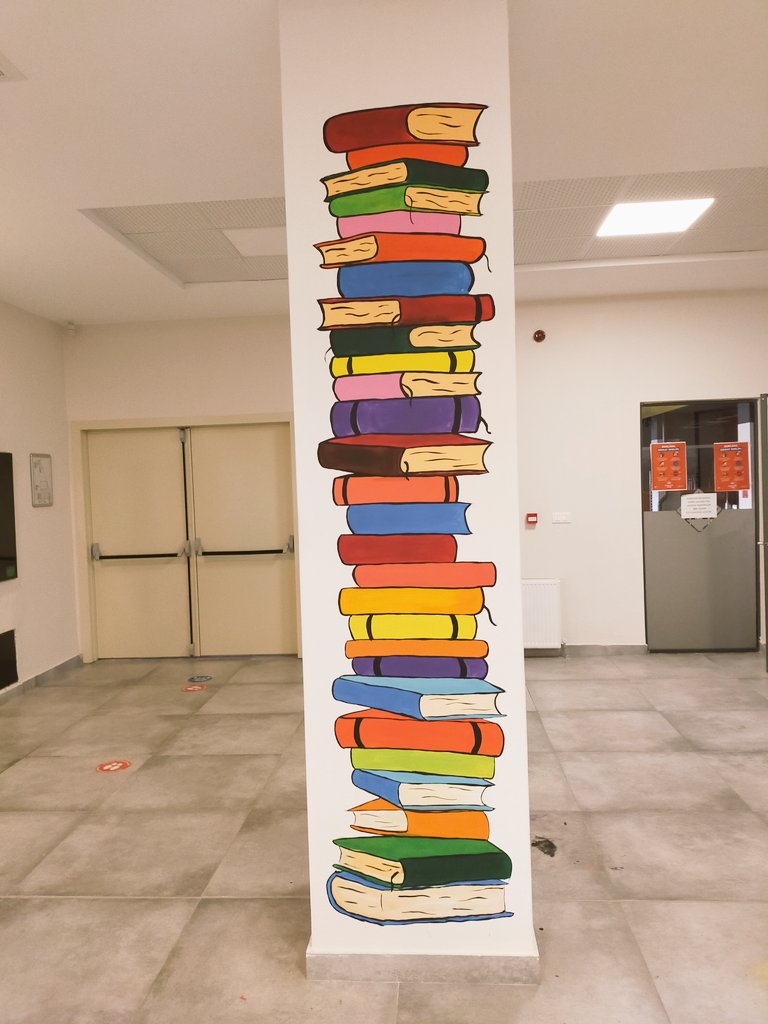 Okulumuzun duvarları, kolonları renkleniyor ❤️💙 <a href="/bk_tekirdag/">BK Tekirdağ Kampüsü</a> <a href="/ilkay_tandogan/">İlkay Nazlı Tandoğan</a> <a href="/EdaPekcetin/">Eda Keskin</a> <a href="/shkynr/">Şahika Yanar</a> <a href="/erel_begum/">Begüm Erel</a> <a href="/CisemSev/">Çisem Sev</a> <a href="/HVatansever2/">halimeVatansever2</a> @UnalDindarBk