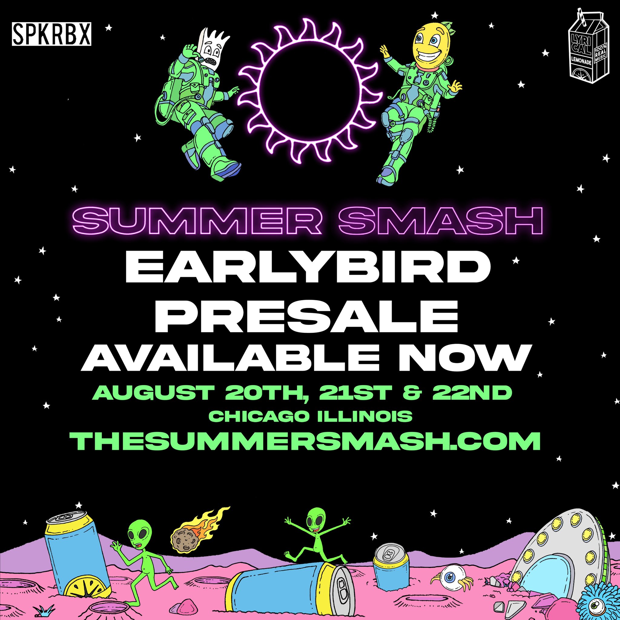 The Lyrical Lemonade Summer Smash on Twitter "Discounted 3Day passes