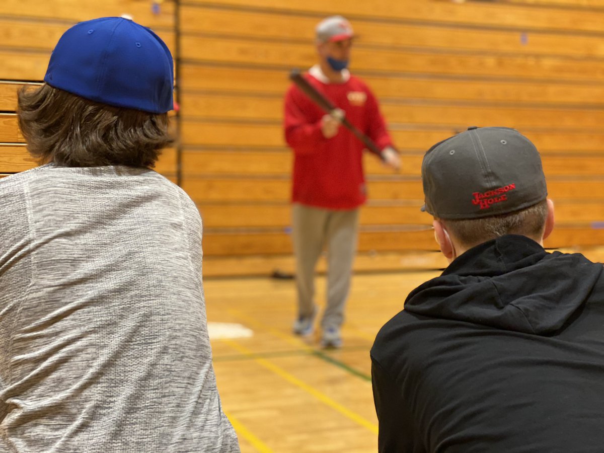 Head Coach Tony Chiu instructs players during a recent practice that detailed the significance of the bunt play. No detail too small. #1pack #DefendThe6