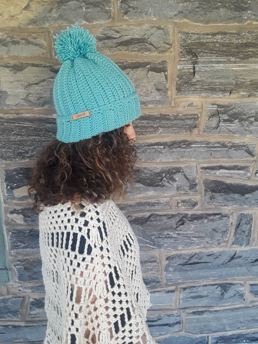 Elegantcrochets's tweet photo. Soft sage CROCHET HAT/Chunky slouchy beanie/holiday gift/gift for her/women hat/pompom beanie/Women's beanie/ slouchy hat/crochet winter hat https://t.co/Vvfqj4k9jX #Bohoclothing #beachwear #Festivalclothing #Handmadeisbest #Crochet halter top #ChunkyHat https://t.co/ujKIWVGrL7