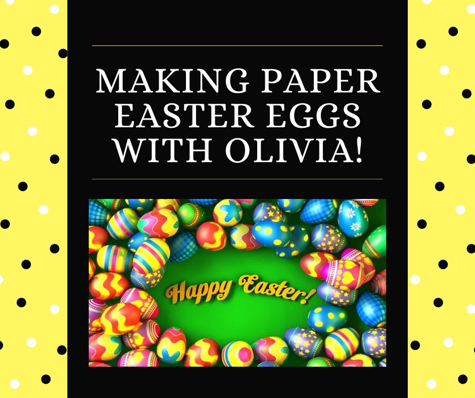 ESU_CEC's tweet photo. Watch our President Olivia Onal as she walks you through how to create an Easter Egg with recycled paper and supplies found around your home. There are no guidelines...have fun and create an egg! Check out the list of materials and video on our Facebook Page! @ESUCollegeofEd https://t.co/eJxwMAjBT5