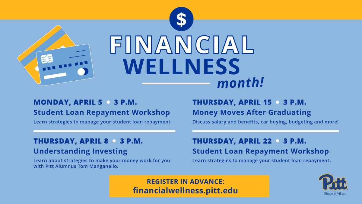 You can take part in financial wellness month, happening all throughout April! Register at ow.ly/gC1h50EdH2i
