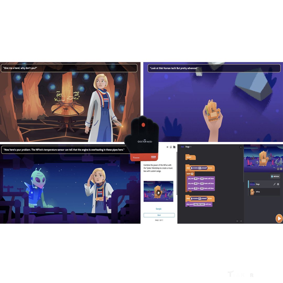 HifiveInventor's tweet image. Explore distant galaxies with the help of the Doctor Who HiFive Inventor Coding Kit!
#DoctorWho #Coding #CodingKit #Doctor #BBC #Games #Education #coder #programming #blockcoding #python #developer #codinglife #whovian #drwho #kidscoding #100daysofcoding #IoT #developer