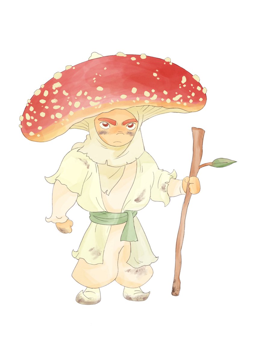 My entry for March’s Character Design Challenge - “Mushroom Fighter” 🍄

#CDChallenge #characterdesignchallenge #mushroomfighter