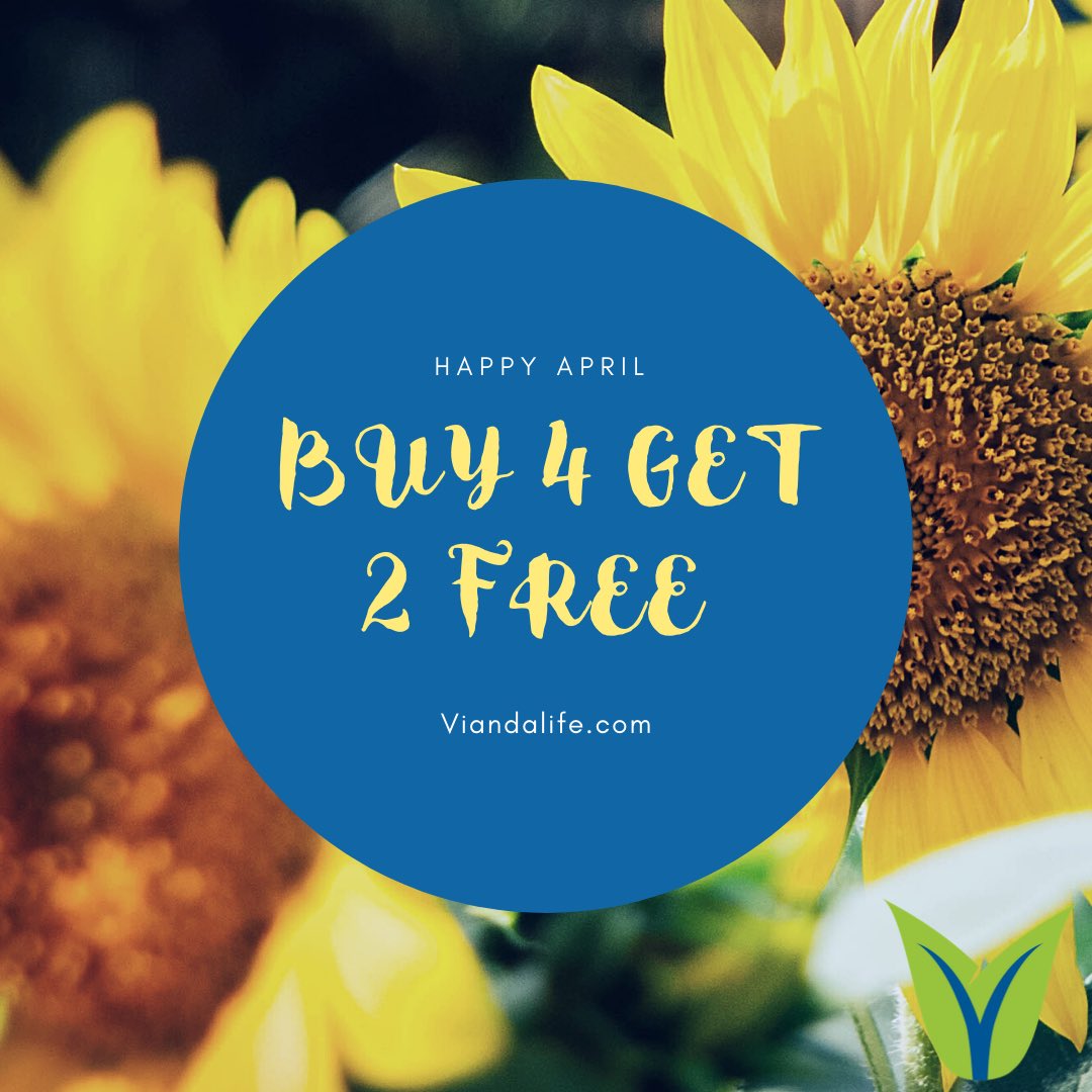 ViandaLife's tweet photo. Happy April! 

One of our best Promo’s of the year! 

BUY 4 of any of our major brands &amp; get 2 free!!!

Only at https://t.co/XO2nwuUCv6

Going on all month long! 

*Terms and condition apply*

#Buy4get2  #b4g2 #buy4get2free #aprilpromo #april #happyapril #promo #buywomenowned https://t.co/xfGO6WlBe9