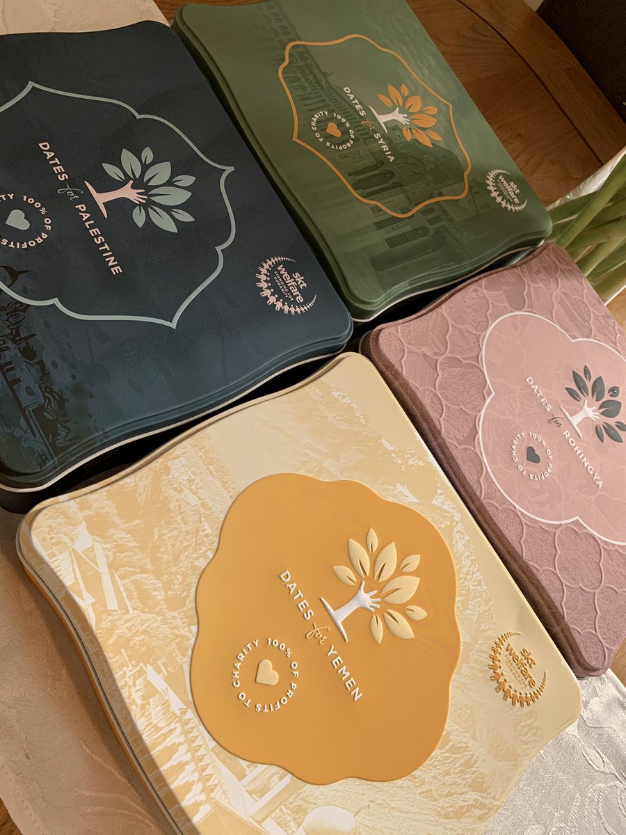 Special delivery from <a href="/TheDatesProject/">TheDateProject</a> 💖 such a fantastic cause helping people in #Syria, #Palestine, #Yemen, #Rohingya, &amp; orphans. Just in time for #Ramazan #JumaMubarak
