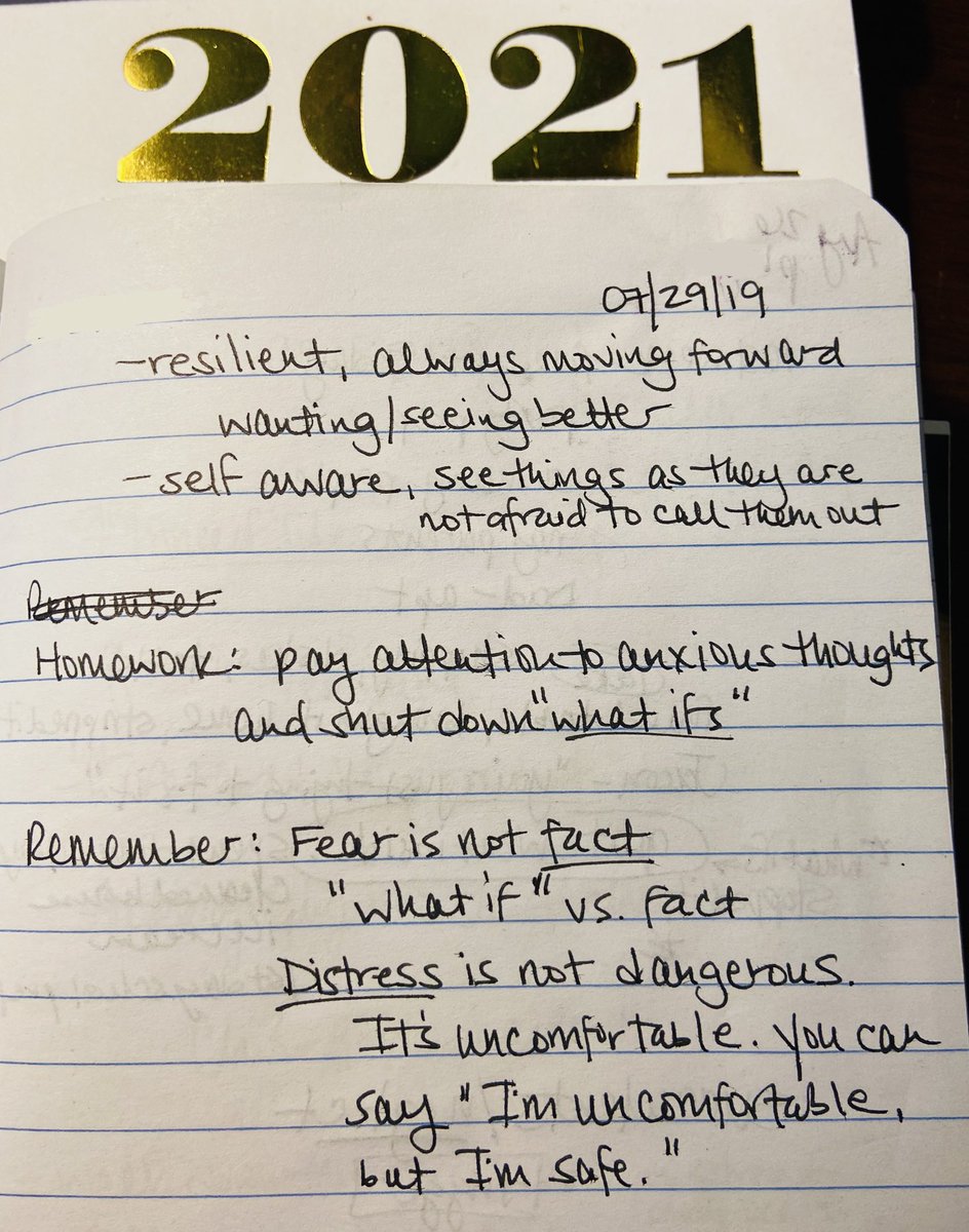 JenMackTN's tweet photo. I’ve been in therapy since July 2019. My only regret is that I didn’t go sooner, but honestly.. I wasn’t ready. I showed up willing to do hard work. I’m proud of how I’ve grown since then & couldn’t have made the progress I have w/out my therapist, 1 of my #1 allies #therapyrocks https://t.co/gvFS7h0gKC