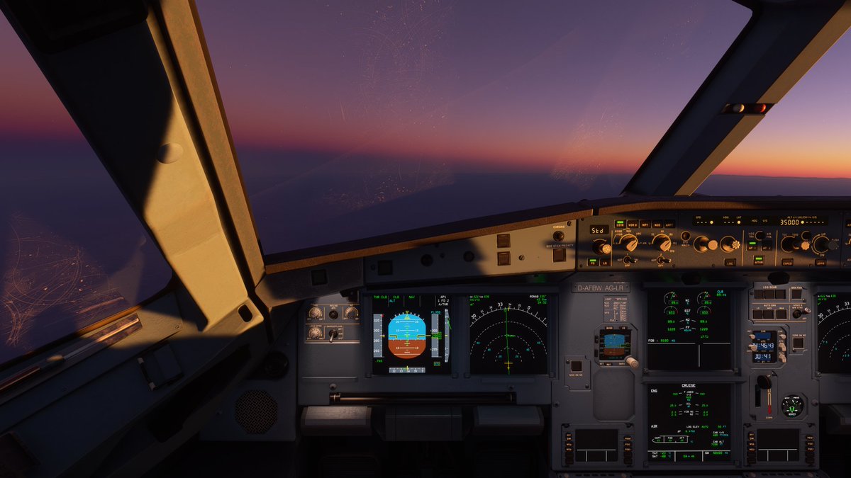CircusGumbo's tweet photo. Been enjoying some FBW A320NX action in MSFS 2020 flying back from Sicily to Gatwick #msfs #msfs2020 #microsoft #asobo https://t.co/r5hKRAMQJs
