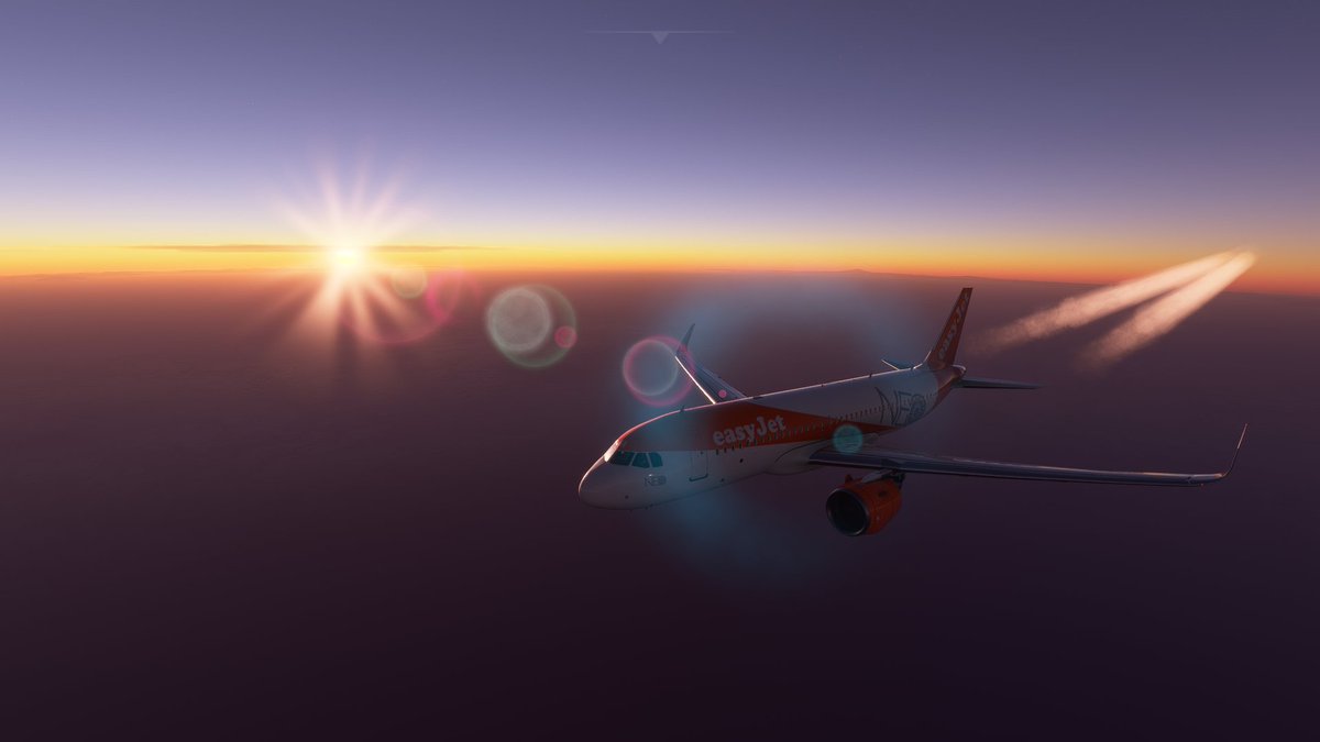 CircusGumbo's tweet photo. Been enjoying some FBW A320NX action in MSFS 2020 flying back from Sicily to Gatwick #msfs #msfs2020 #microsoft #asobo https://t.co/r5hKRAMQJs