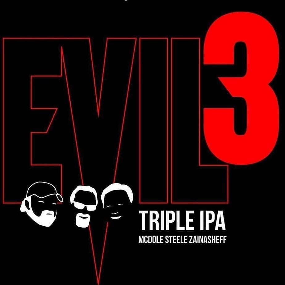 HereticBrew's tweet photo. Hey Evil3 triple IPA fans! Get some at Costco Cordelia, Pueblo Market in Napa, Lucky Market on E. Monte Vista and Elmira Liquors in Vacaville. Get these before it's gone for another year! #hereticbrewing #evil3 #tripleipa #bigbeers #craftbeer https://t.co/poxvwmpP54
