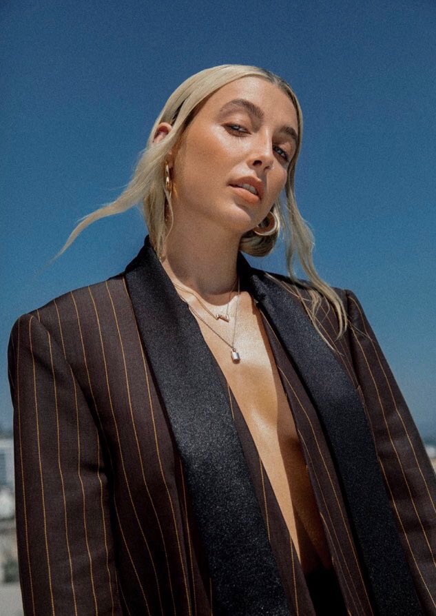 emma chamberlain in suits