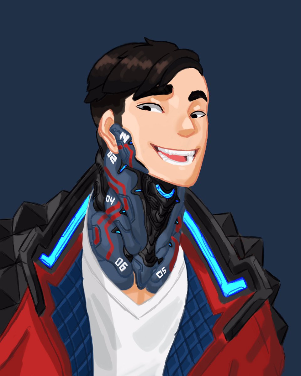 D0gu_Eat3r's tweet photo. Finally finished my latest OC pfp after several days of putting it off, for long Warframe and Genshim grinding breaks. https://t.co/C4UPeMF9UT