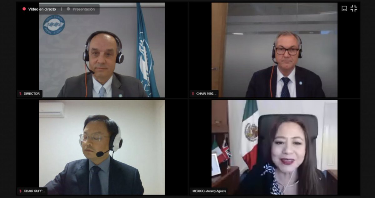Embamexru's tweet photo. Hoy concluimos las Sesiones de Marzo de 2021 de los Órganos Rectores de @IOPCFunds ⚖️🚢 donde abordamos, principalmente:
🔸Siniestros que afectan a los #FIDAC;
🔸 Nombramiento del Director; y,
🔸Planes para las futuras sesiones. https://t.co/jp1T3PHekV