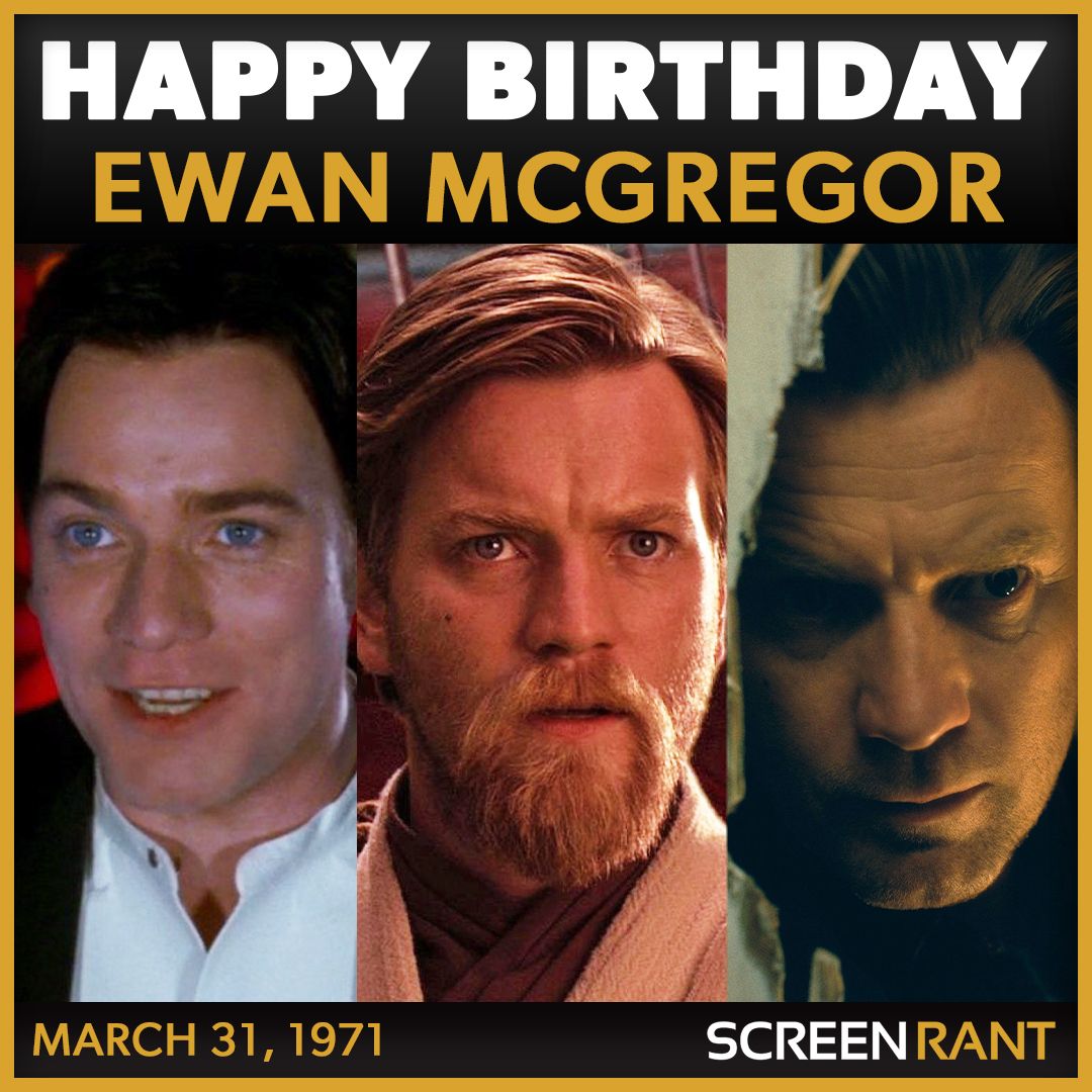 Hello There! Happy Birthday to the great Ewan McGregor! Share with us your favorite roles, quotes or moments. 