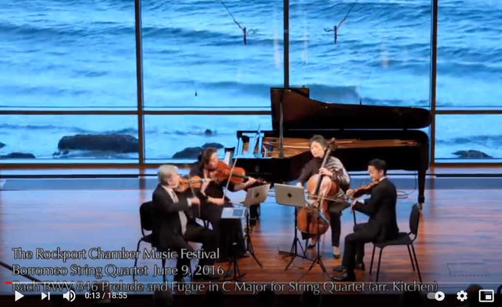 What better way to celebrate #BachsBirthday than w/ the #welltemperedclavier for string 4tet!Check out our 1st violinist Nicholas Kitchen's beautiful arrangement. Thx. <a href="/RockportMusic/">Rockport Music</a> for presenting this a few years ago. #stringquartet 
youtube.com/watch?v=iArhxF…
