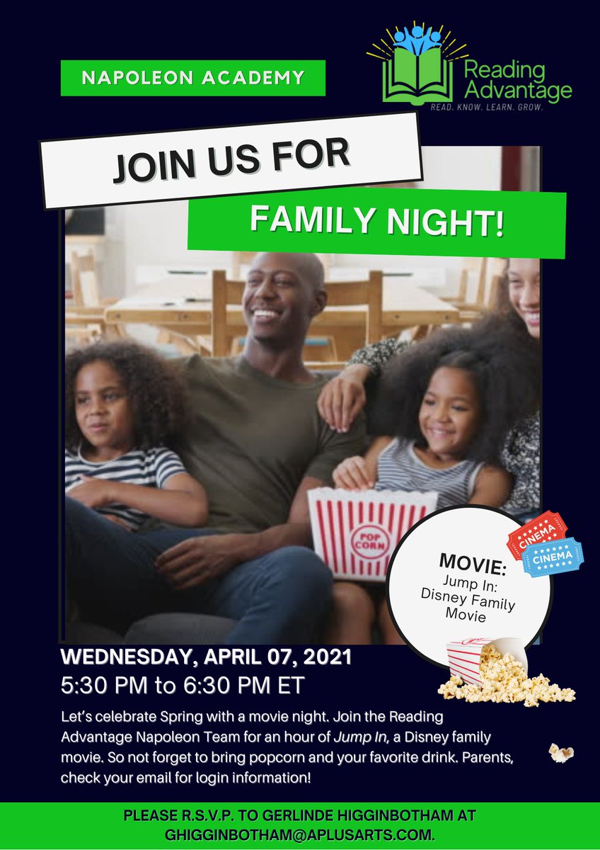 SummerAdvantage's tweet photo. Join us for a FUN-FILLED Family Night!! To learn more about Reading Advantage please visit us online at https://t.co/5ARs90arbj
#readingadvantage.#afterschool #tutoring #columbusohio #aplusacademy https://t.co/3xUuCFoibQ