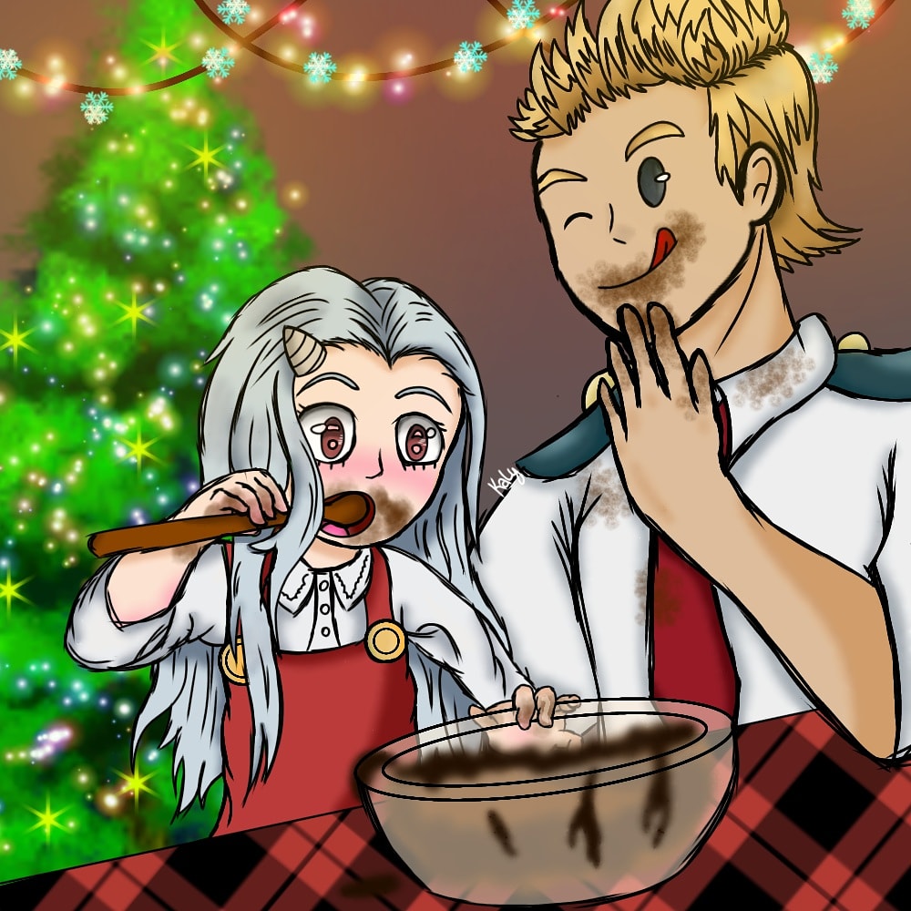 KalyOkami's tweet photo. One of my arts, I'm happy I just finished, Mirio and Eri at Christmas ❤️
◈ ━━━━━━━━ ⸙ ━━━━━━━━ ◈
#BNHA #チェンソーマン #BNHAfanart #fanart #eri #miriotogata #BokuNoHeroAcademia #BokuNoHeroAcademia2D https://t.co/tTKqIYVIUQ