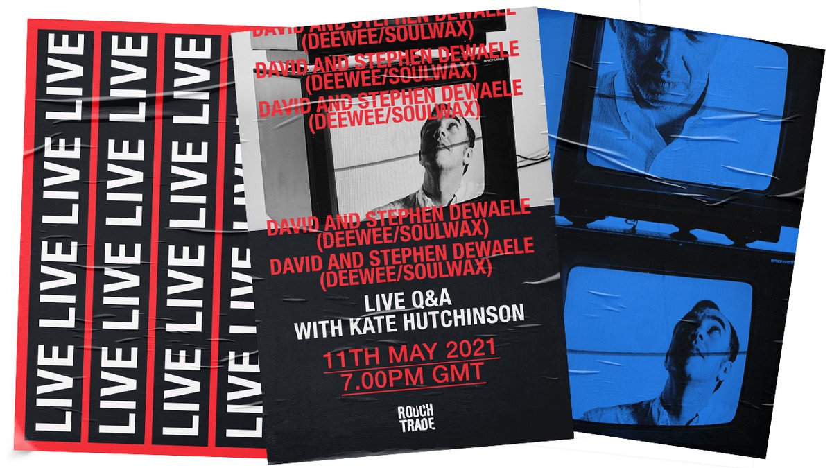 2manydjsTour's tweet photo. We're doing a live Q+A with @katehutchinson for @RoughTrade on the 11th May @ 7pm BST via Zoom. Tickets for this event also include a physical copy of the new #DEEWEE compilation "Foundations" delivered to your home by Rough Trade.
https://t.co/rzxao34ker https://t.co/lK0LwTJ8Bn