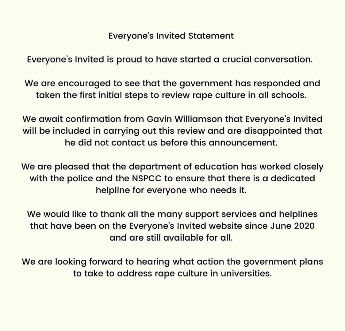 Everyone's Invited tweet media