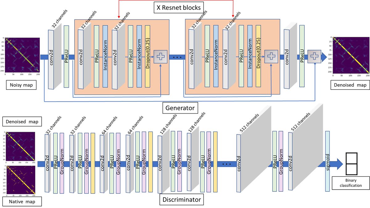kiharalab's tweet photo. New paper "Protein Contact Map Refinement for Improving Structure Prediction Using Generative Adversarial Networks" in Bioinformatics now released online!  https://t.co/iye1PDRycw @PurdueCS https://t.co/fTsO1o42tt