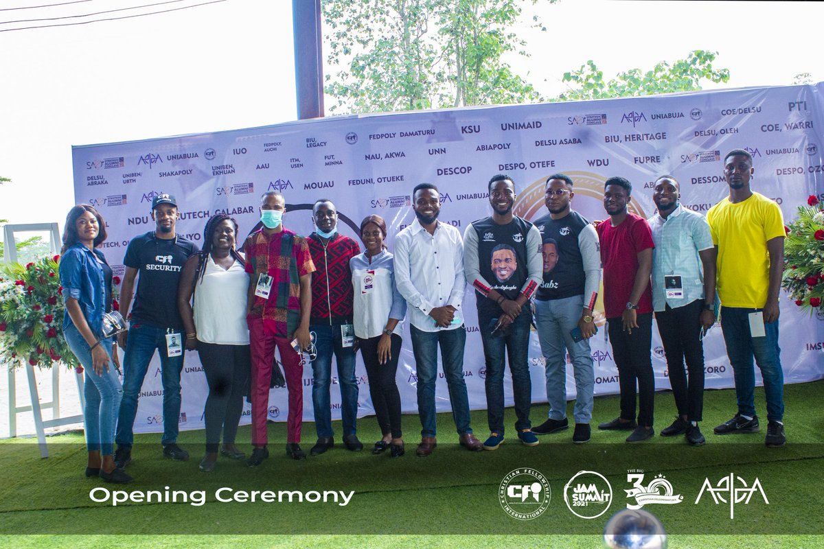 CFiJAMSummit's tweet photo. It's with Joy we receive the presence of our international Executive Officer Pastor Osahen Oghogho and the national officers to JAM Summit 2021 opening  Ceremony 💃💃 and most esteemly our guest for tonight Rev Humprey Areghan

#JAM_Summit_2021
#ABBA
#The_big_30
#Cfireal https://t.co/WowmXbjWXw
