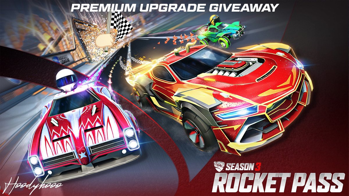 Hoodyhooo's tweet photo. ⚽️ Season 3 Rocket Pass Giveaway⚽️

🙂Happy to announce I'm once again teaming up with @Hoodyhooo to give away 3 premium Rocket Passes! 🙂 

✅RT + Like this tweet!
✅Follow @Hoodyhooo 
⌚️Ends April 6th @ 1:00 pm EST 
#notanad #rocketleague https://t.co/1ZtgaGSDBy