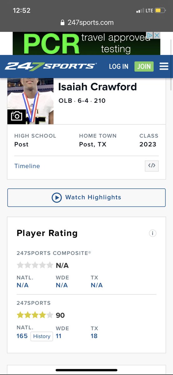 zayah44's tweet photo. Blessed to be ranked as a 4⭐️ by @247Sports !! https://t.co/EfmDzXuTMw
