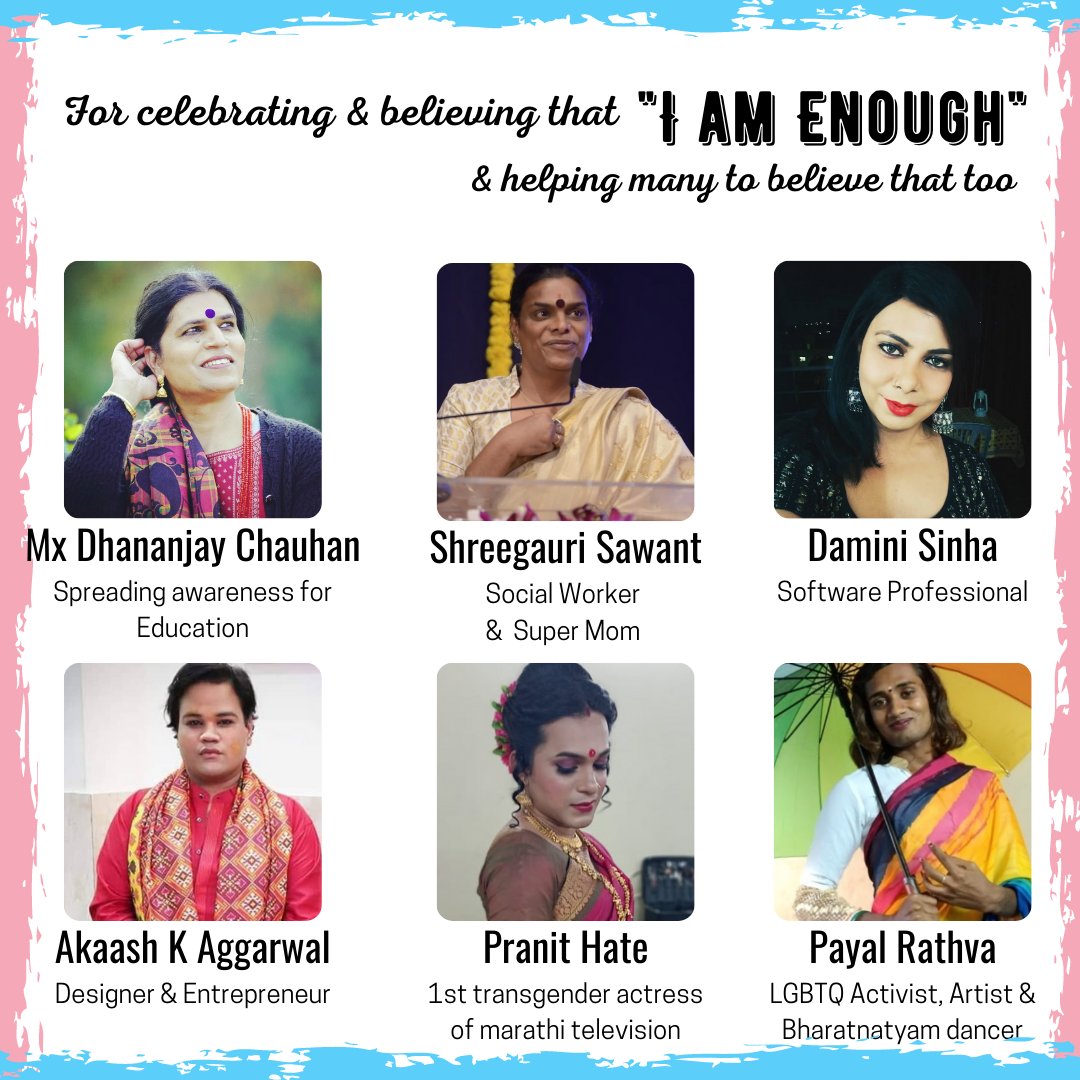 PsychoLabsin's tweet photo. On the occasion of ITDV, we stand in solidarity and support the trans community. Here are some inspiring profiles we want to share with you. #InternationalTransgenderDayofVisibility #ITDV2021 #TransPower #TransgenderLivesMatter https://t.co/YJnfU3x0IK