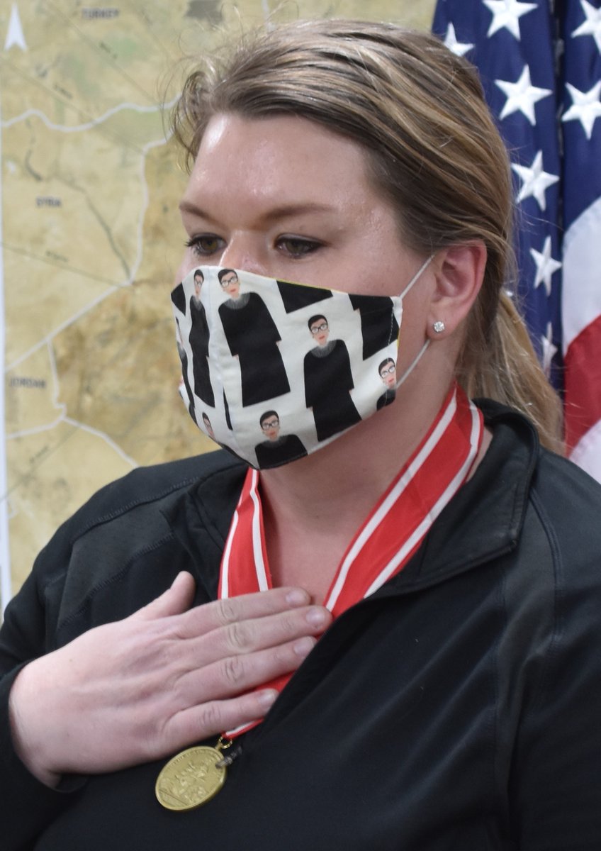 USACEinAFG's tweet photo. Wrapping up Women's History Month
Schowalter is honored with the prestigious de Fleury Medal-A shining example of someone believing in your abilities is Regina Schowalter.....Read More https://t.co/7jDXMVBaQv
#USACE #WHM2021 https://t.co/dMHOJu7na8