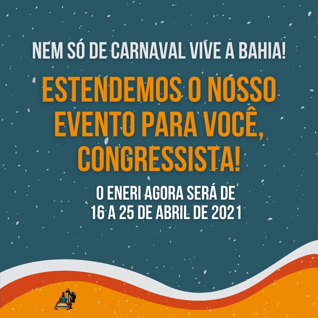 enerinorte's tweet photo. Oi, gente, estávamos sumidos mas foi por uma boa causa!

Sim!!!!

Nós temos a fama de estender nossas festas, mas nem só de festa vive a BAHIA!!!

Conhecimento nunca é demais, então está aqui mais uma surpresa para vocês!!!

Quem "gostaram", comenta #tôcolado

#eneri #eneribahia https://t.co/OOAwWE5jEw